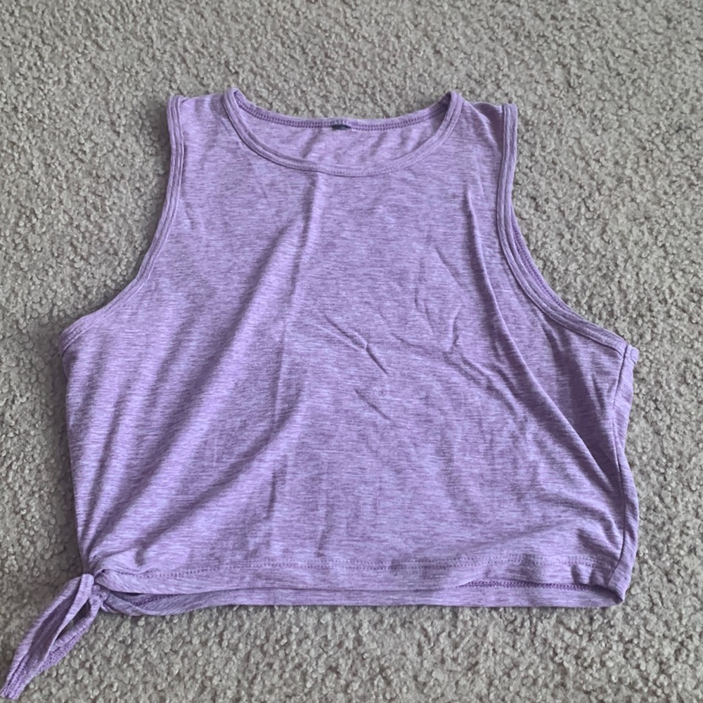 Purple tank top